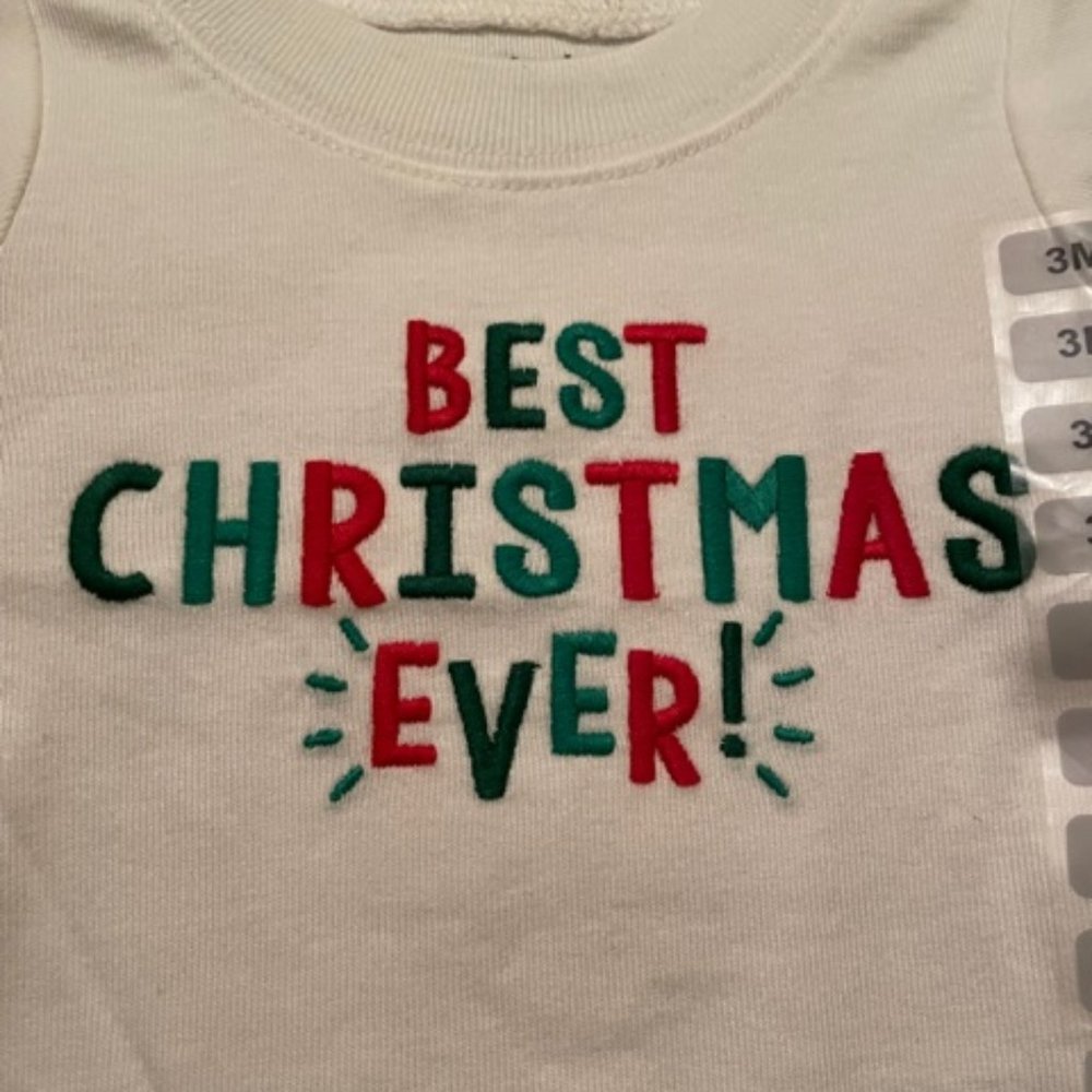 NWT Carter''s Christmas Baby Set for 3 mos - Picture 8 of 8